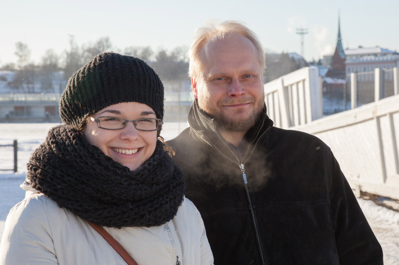 Eszter Szemereis opiskelee teologiaa Helsingissä vaihto-ohjelman kautta. Vaihto toimii myös toiseen suuntaan, kertoo Ari Ojell.