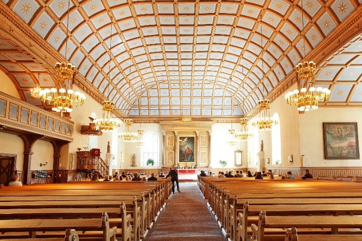 Kangasalan kirkko on Suomen saavutettavin kirkko.